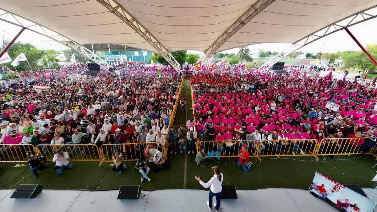 ’’¡En Morena decide el pueblo de México!’’: Claudia Sheinbaum llama a construir un México de democracia, libertades y soberanía con la 4T ante militantes de Durango