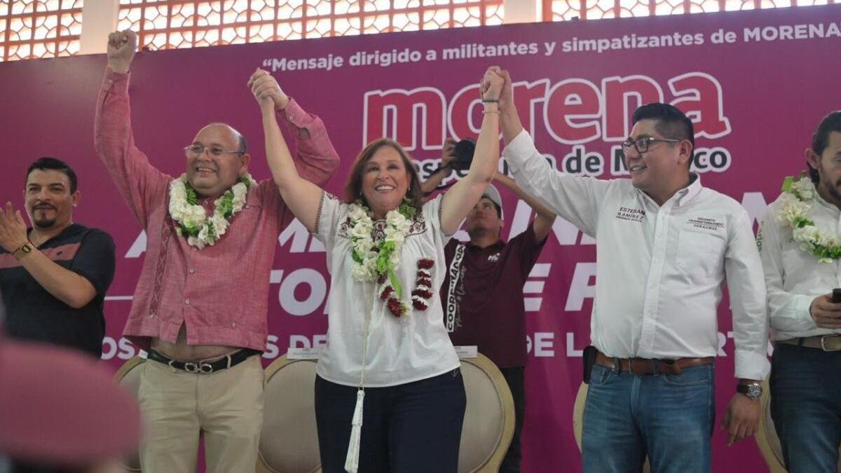 Cada día somos más en los comités de Morena: Rocío Nahle