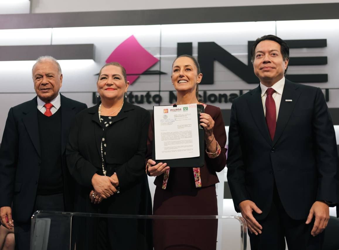 Claudia Sheinbaum Se Registra Ante El Ine Como Candidata A La Presidencia De Mexico 3