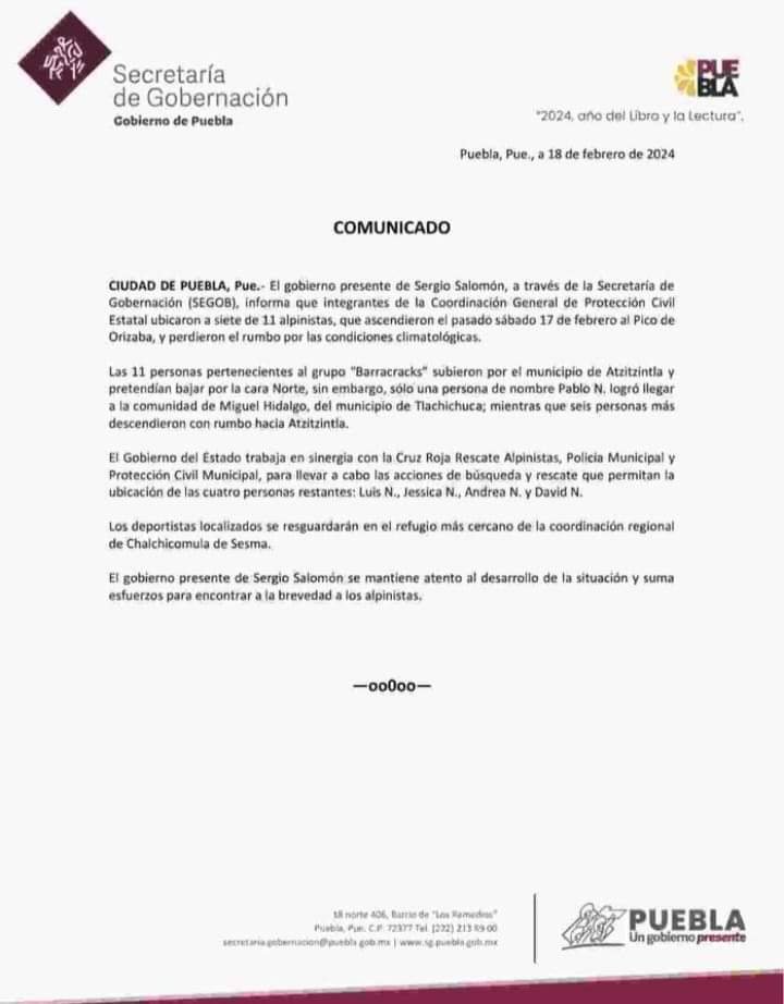 Son 4 Los Deportistas Perdidos En El Pico 7 Estan A Salvo