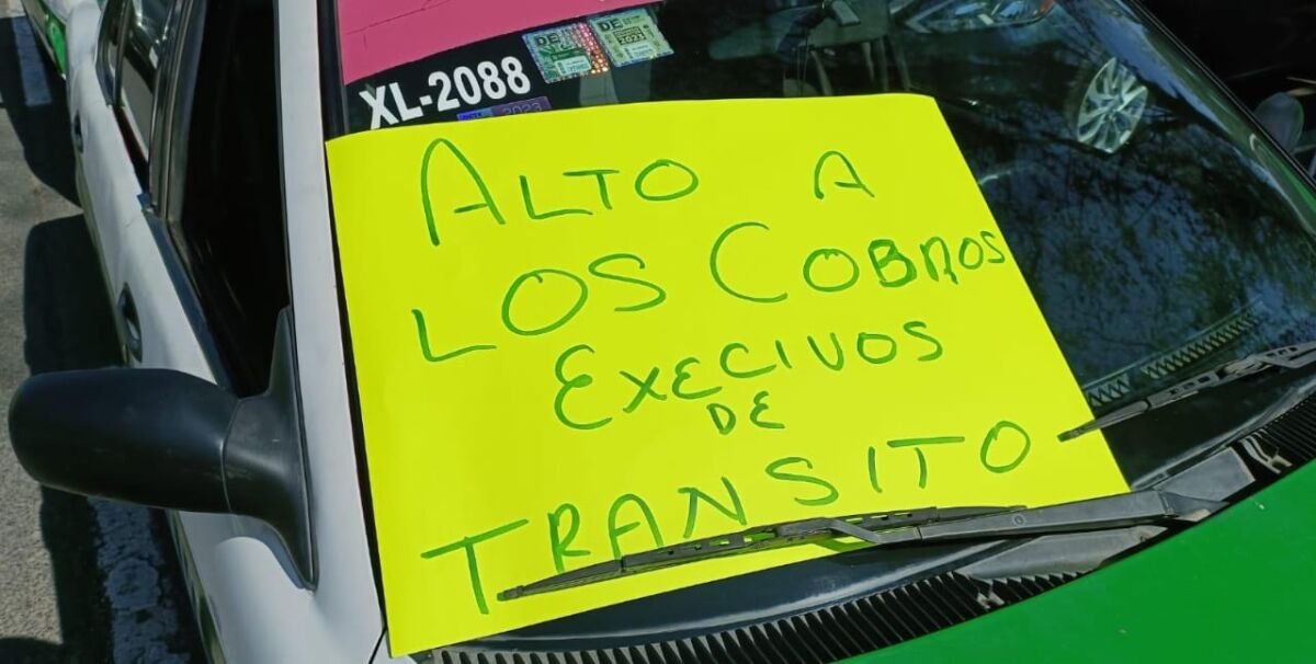 Taxistas Se Apoderan De Transito Del Estado