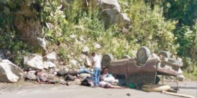 Tres Muertos Y 5 Heridos En Volcadura En Zongolica