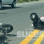Motociclista atropellado
