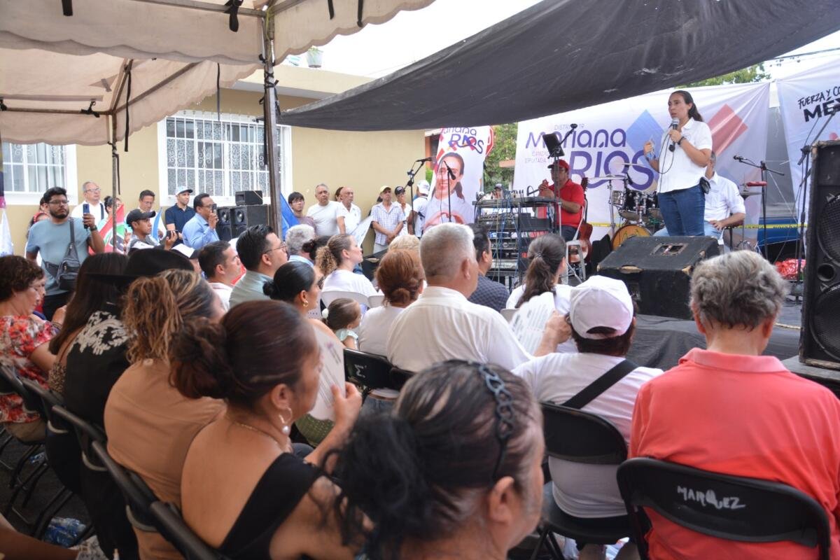 ¡Hagamos que nuestro voto cuente!, Mariana Ríos promueve el voto útil