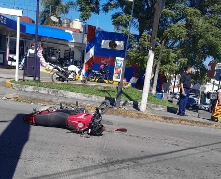 Motociclista arrollado por camioneta en avenida 11 y calle 3