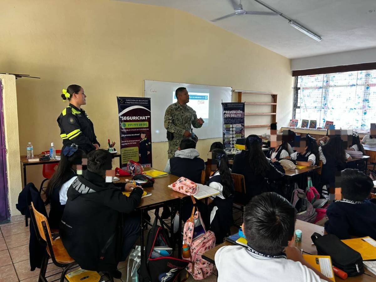 Continúan pláticas de prevención al delito, asisten a más de dos mil personas en febrero