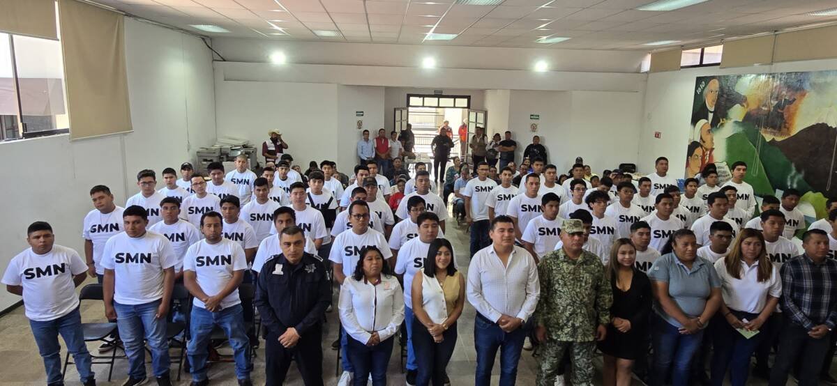 Entrega de Cartillas del Servicio Militar Nacional en Ixtaczoquitlán