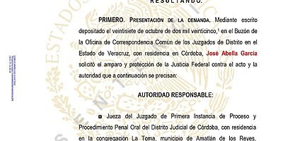 Se cae amparo de José Abella; vía libre a proceso penal en su contra