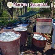Destruye Marina y FGR 3 narco laboratorios en Sinaloa