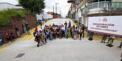 Córdoba mejora vialidad y servicios básicos en las colonias Alianza, Divina y Valle del Sol