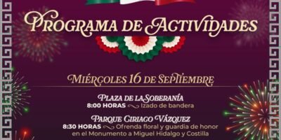 Lista gran celebración por las Fiestas Patrias 2026 en la Ciudad de Veracruz