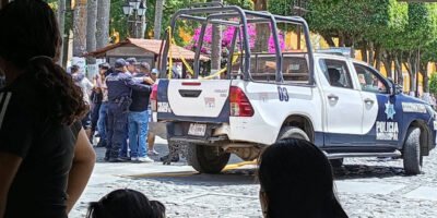 Agresión a policías de Coscomatepec durante desfile