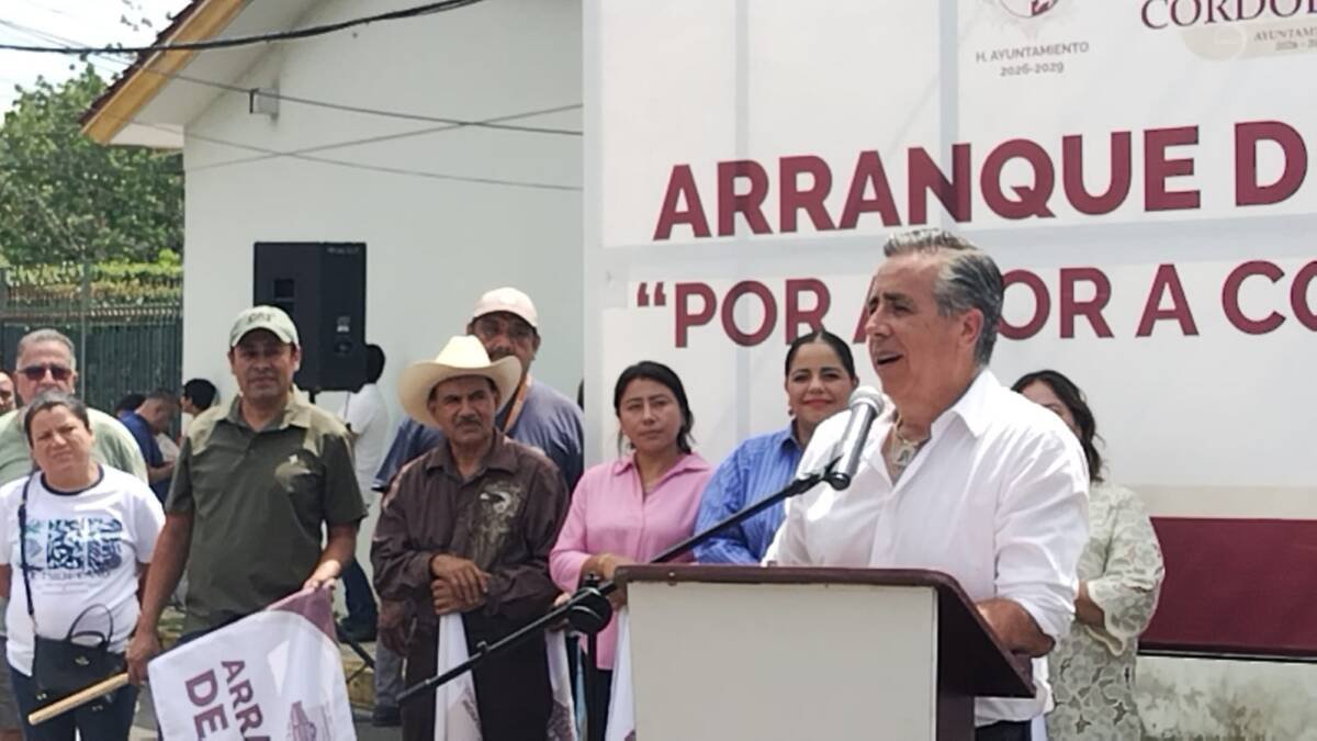 Obras iniciadas benefician a 80 mil cordobeses: Manuel Alonso
