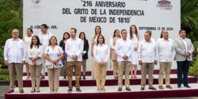 Conmemora Ayuntamiento de Córdoba el 216 aniversario del inicio de la Independencia de México