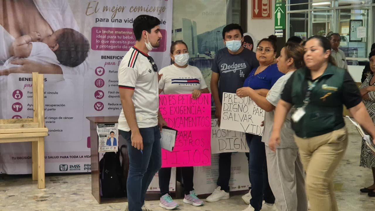 Entre reclamos por medicamentos y fallas en servicios, Nahle supervisa Hospital Regional de Río Blanco