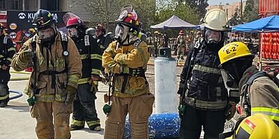 Bomberos Metropolitanos fortalecen preparación para atender emergencias de alto riesgo