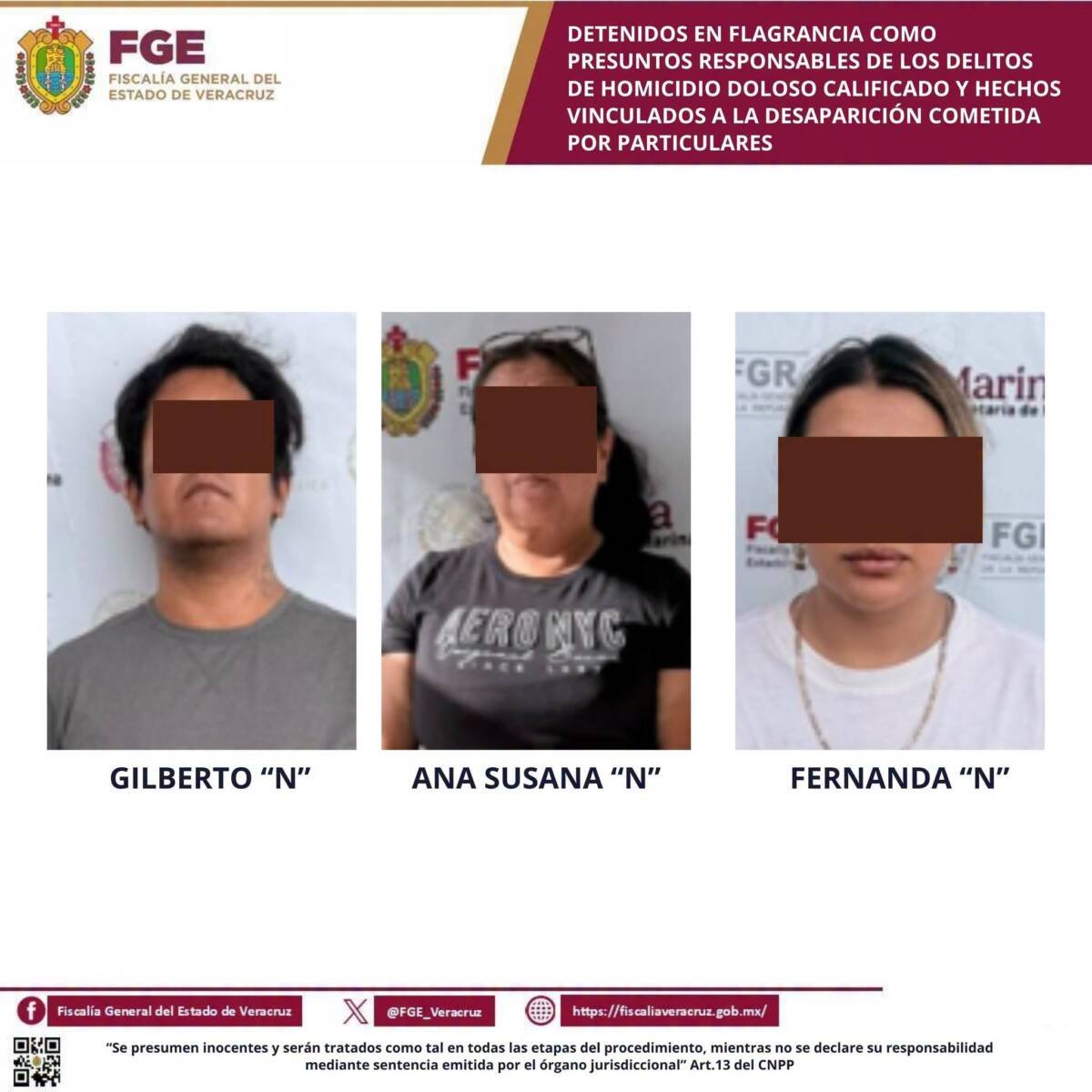 Por desapariciรณn y muerte de niรฑo, 3 familiares detenidos