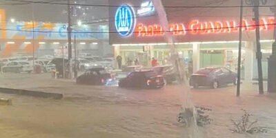 Lluvias dejan dos muertos en Xalapa y suspensión de clases en 13 municipios