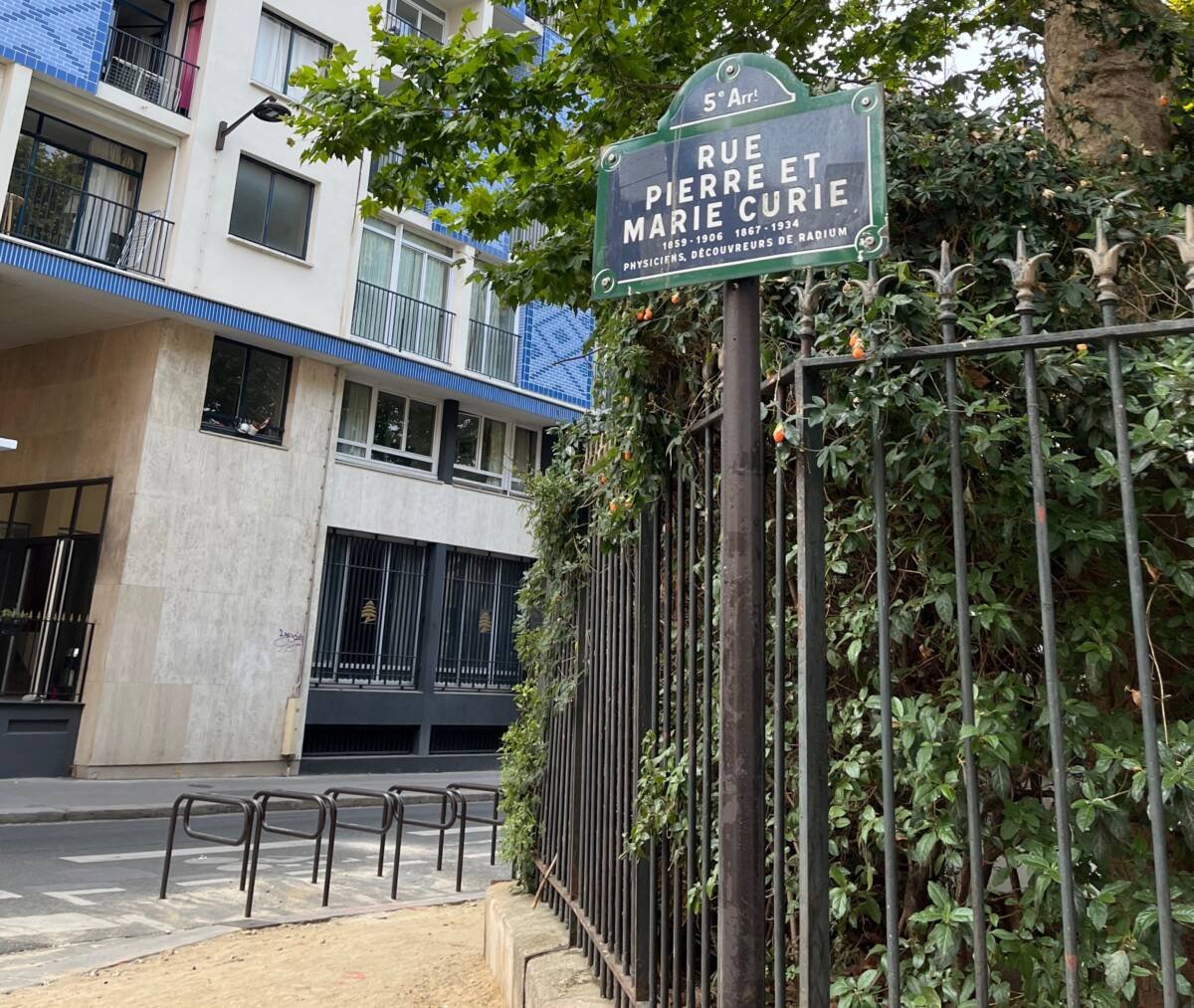 La calle Pierre y Marie Curie
