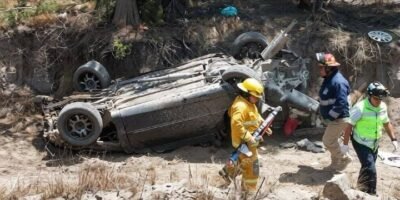 Familia cae a barranco en la Puebla-Orizaba: un muerto y 4 heridos