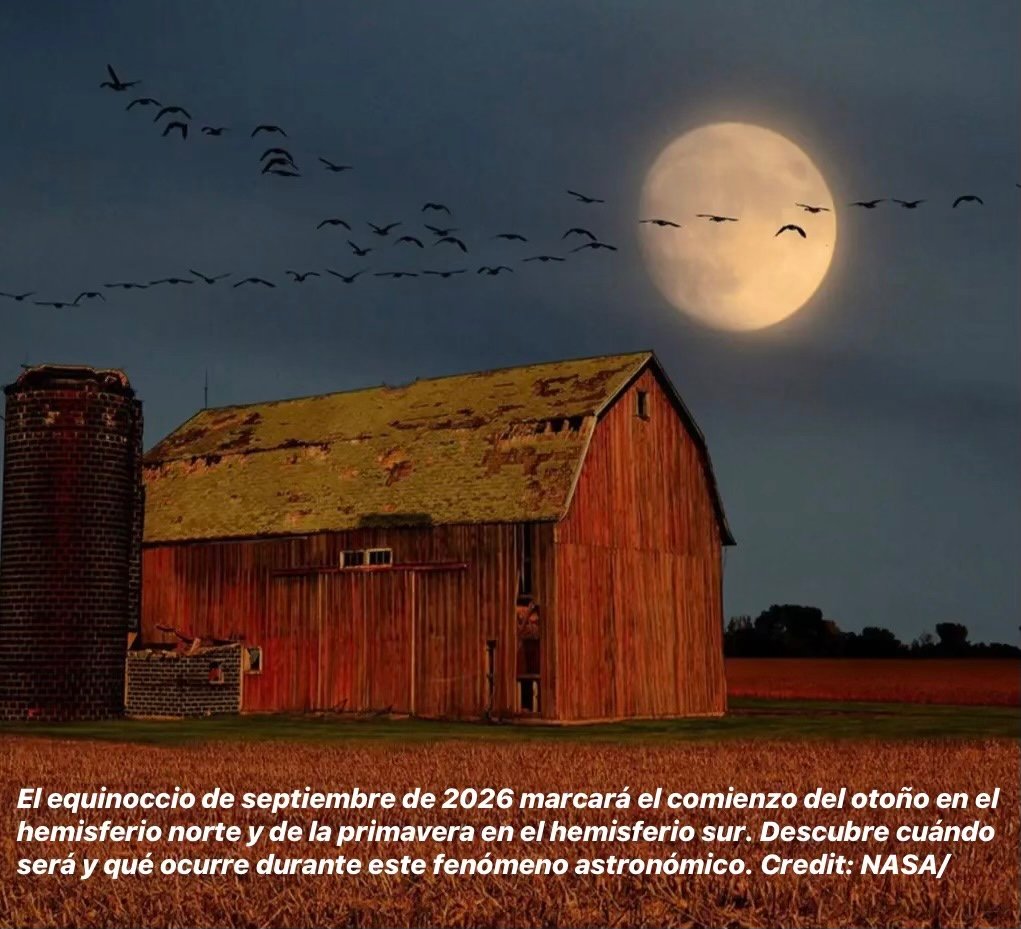 Equinoccio de Otoño 2026: Comienza el Otoño en el Norte y la Primavera en el Sur