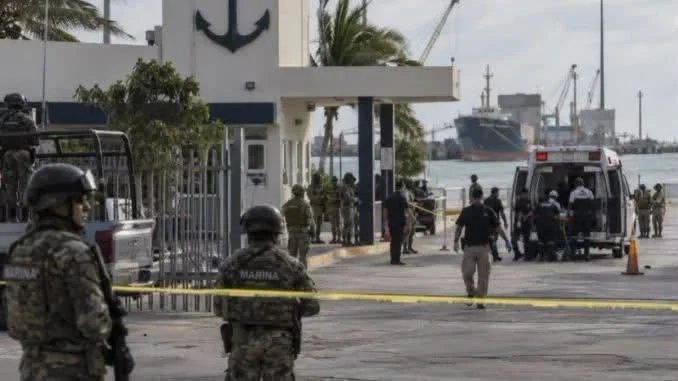 Muere elemento de la Marina en unidad portuaria de Progreso, Yucatán