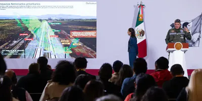 Para 2,400 kms de trenes de pasajeros, 750 mil mdp: Sheinbaum