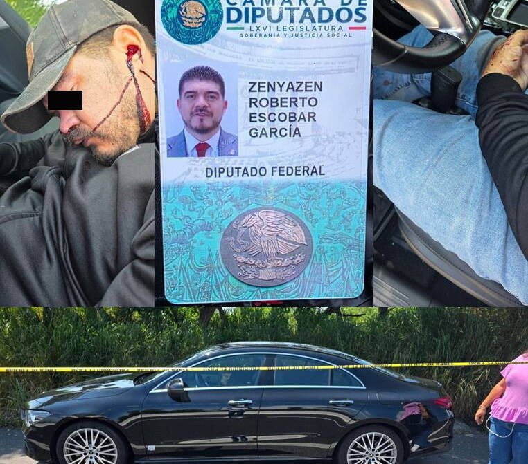 Hallan muerto al diputado Zenyazen Escobar en Puente Nacional