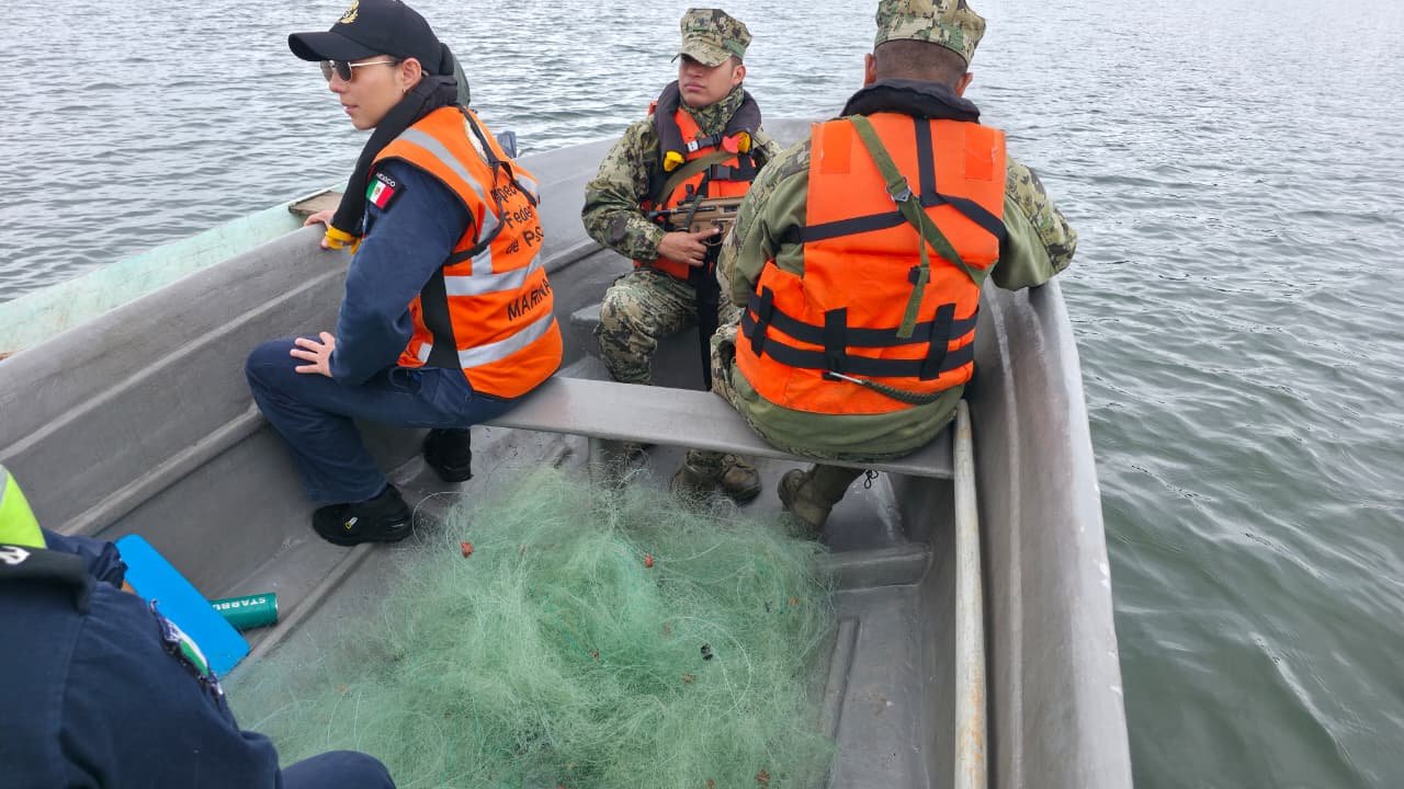 Marina informa resultados de inspección y vigilancia pesquera en Veracruz y Oaxaca