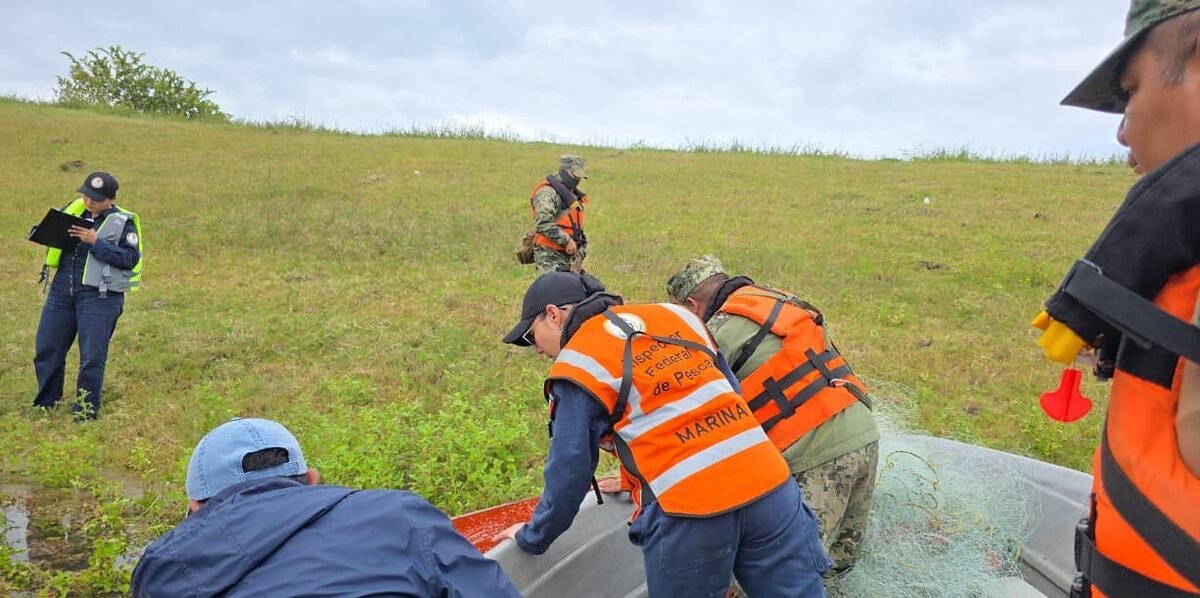 Marina informa resultados de inspección y vigilancia pesquera en Veracruz y Oaxaca