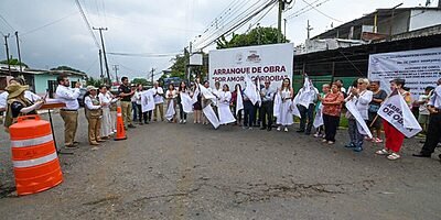 Rehabilitan camino a unidad San José de Abajo en Córdoba