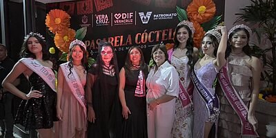 Se unen arte, tradición y altruismo en la “Pasarela Cóctel: Gala de Muertos”, en beneficio del DIF Municipal de Veracruz