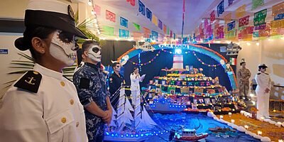 Marina fomenta las tradiciones mexicanas con la realización del Festival de Día de Muertos en el CEFCAM