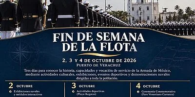 Ciudad de Veracruz sede del “Fin de Semana de la Flota” de la Secretaría de Marina