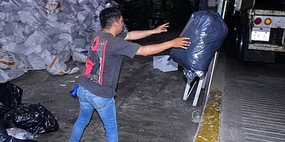OPLE Veracruz embarca documentación electoral para su destrucción ecológica