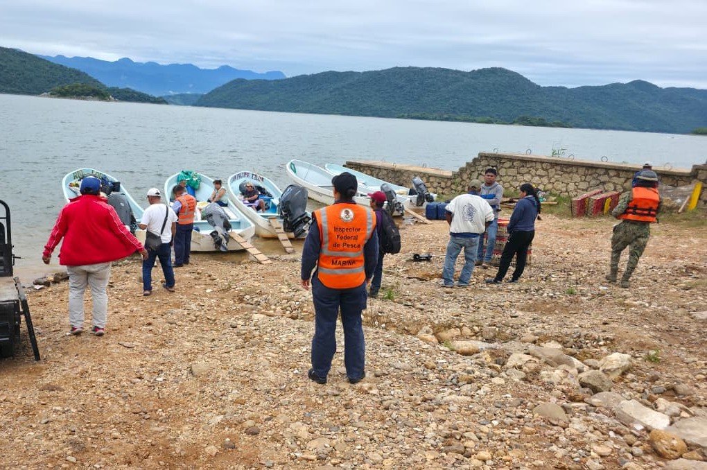 Marina informa resultados de inspección y vigilancia pesquera en Veracruz y Oaxaca