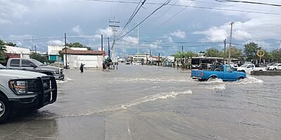 Activan Plan Marina por lluvias e inundaciones en Matamoros