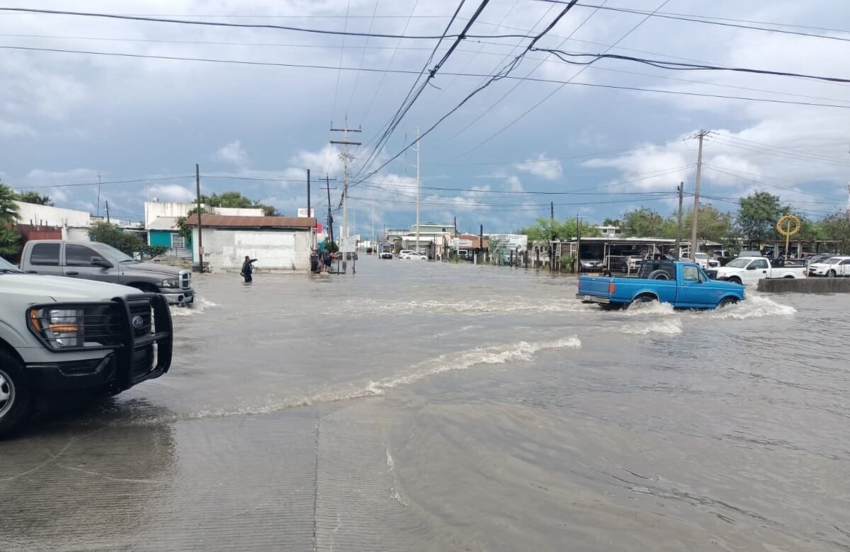Activan Plan Marina por lluvias e inundaciones en Matamoros