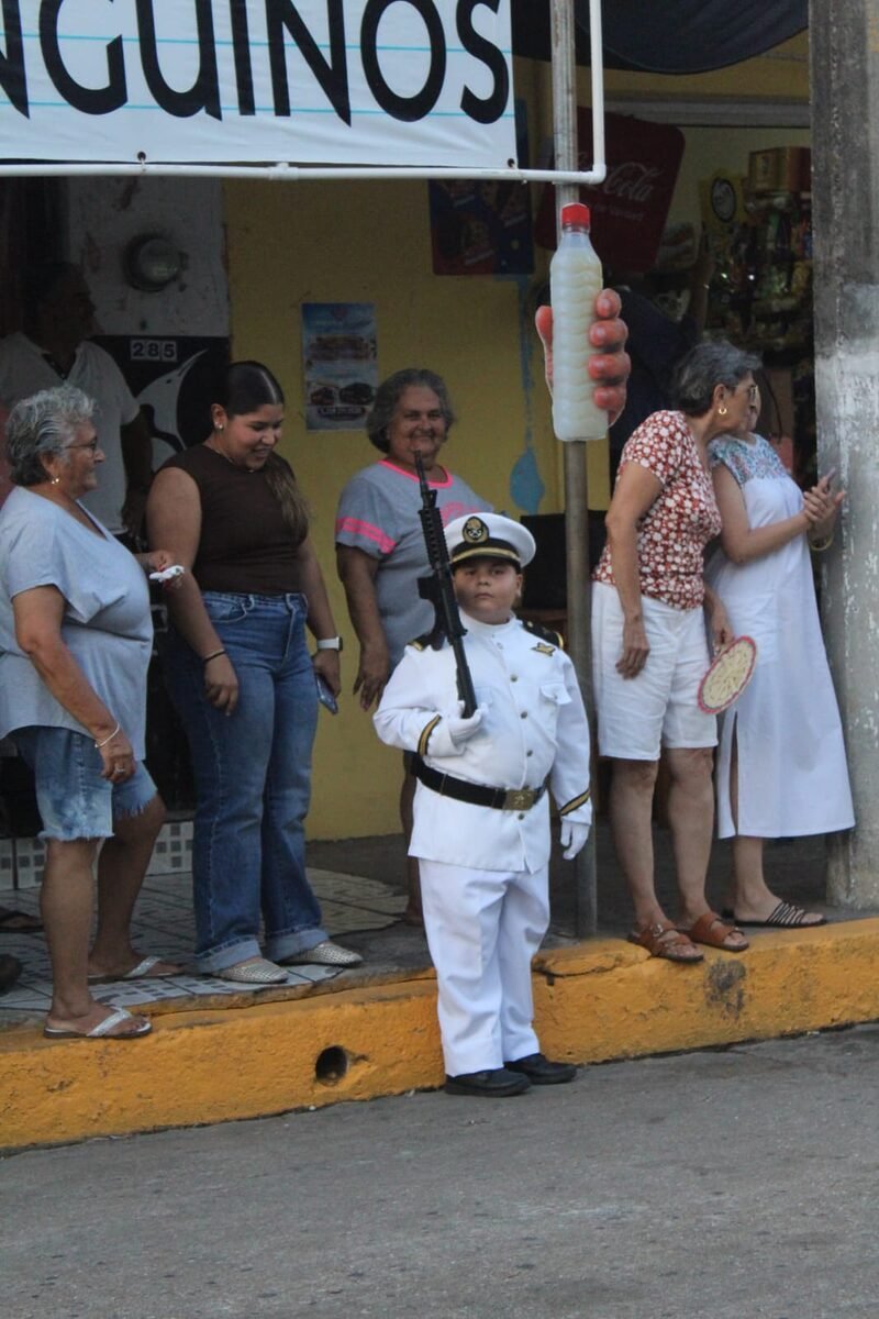 Marina participa en 180 Aniversario de la Gesta Heroica del Fuerte de Santa Teresa en Alvarado, Veracruz